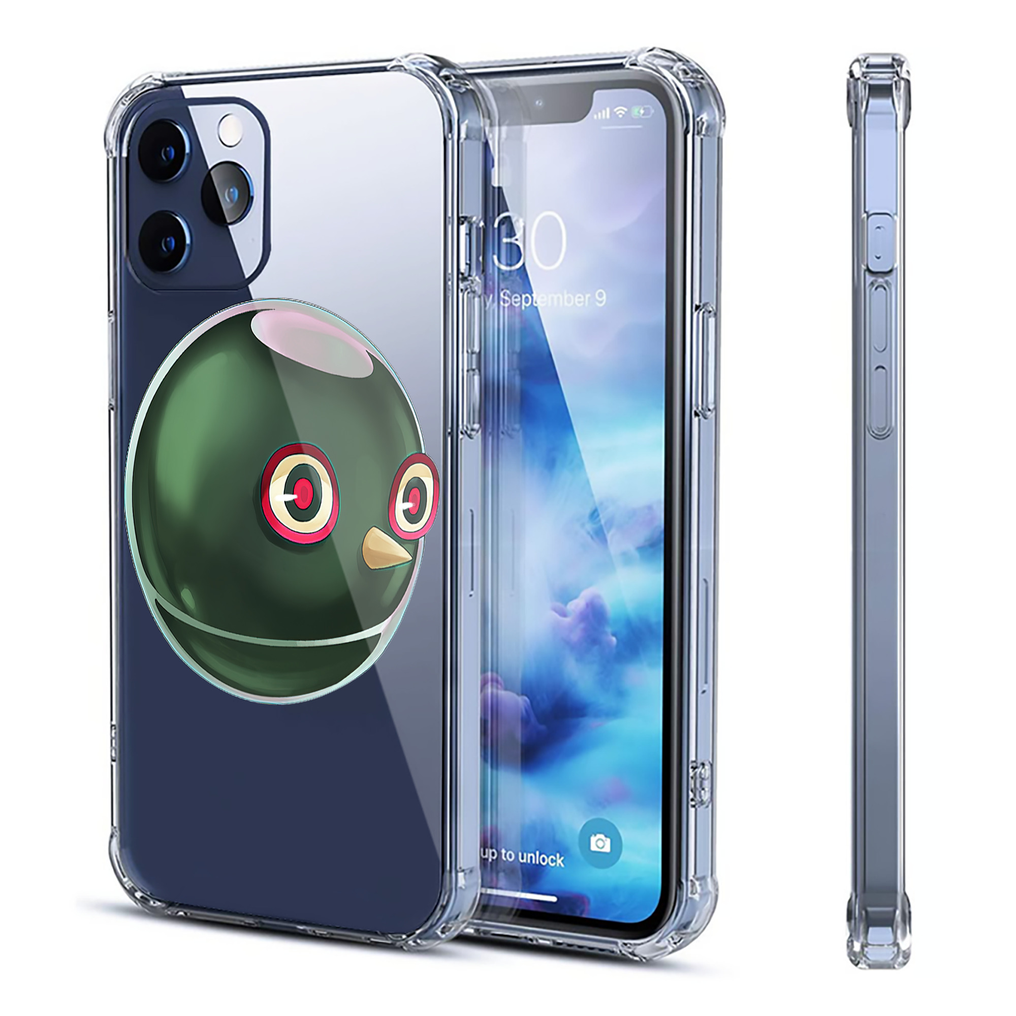 （画像用） 遊☆戯☆王 Yu-Gi-Oh! 【iPhone 12シリーズ対応】透明スマホケース（クリアソフトケース）